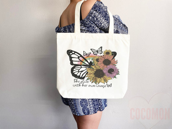 Faith Tote Bag Christian Tote Bag Canvas Gift Religious Gift Scripture Gift Bible Verse Christian Girl Gift Church Gift School Tote Shopper