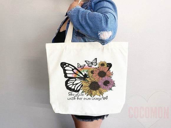 Faith Tote Bag Christian Tote Bag Canvas Gift Religious Gift Scripture Gift Bible Verse Christian Girl Gift Church Gift School Tote Shopper