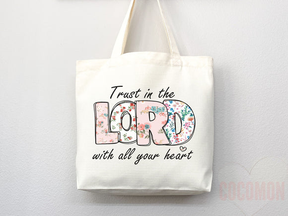 Faith Tote Bag Christian Tote Bag Canvas Gift Religious Gift Scripture Gift Bible Verse Christian Girl Gift Church Gift School Tote Shopper