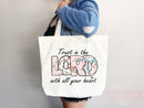 Faith Tote Bag Christian Tote Bag Canvas Gift Religious Gift Scripture Gift Bible Verse Christian Girl Gift Church Gift School Tote Shopper