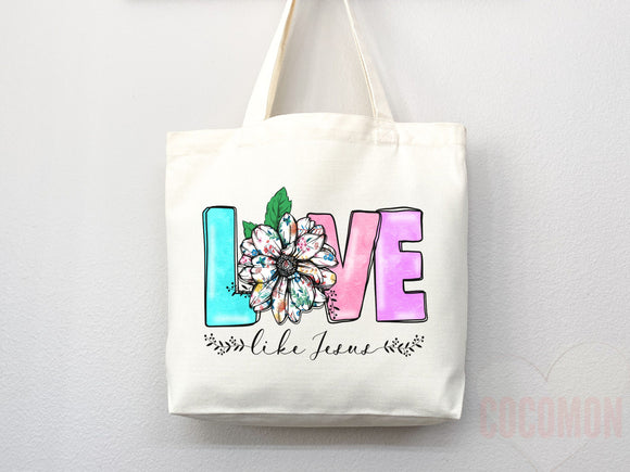 Faith Tote Bag Christian Tote Bag Canvas Gift Religious Gift Scripture Gift Bible Verse Christian Girl Gift Church Gift School Tote Shopper