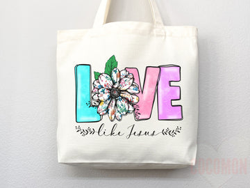 Faith Tote Bag Christian Tote Bag Canvas Gift Religious Gift Scripture Gift Bible Verse Christian Girl Gift Church Gift School Tote Shopper