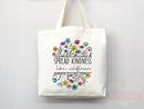 Kindness Tote Bag Canvas Womens Tote For Her Cute Tote Bag Reusable Bag Grocery Tote Shopper Aesthetic Tote Everyday Tote Eco Friendly Bag