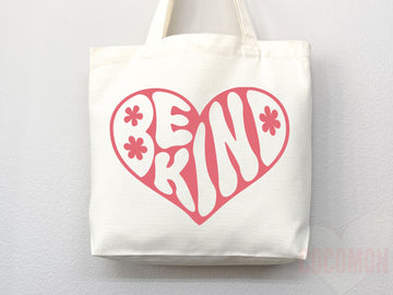 Kindness Tote Bag Canvas Womens Tote For Her Cute Tote Bag Reusable Bag Grocery Tote Shopper Aesthetic Tote Everyday Tote Eco Friendly Bag