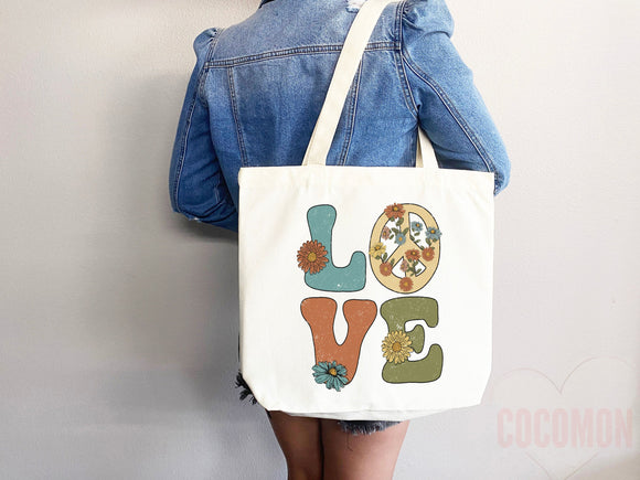 Kindness Tote Bag Canvas Womens Tote For Her Cute Tote Bag Reusable Bag Grocery Tote Shopper Aesthetic Tote Everyday Tote Eco Friendly Bag
