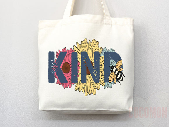 Kindness Tote Bag Canvas Womens Tote For Her Cute Tote Bag Reusable Bag Grocery Tote Shopper Aesthetic Tote Everyday Tote Eco Friendly Bag
