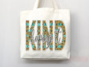 Kindness Tote Bag Canvas Womens Tote For Her Cute Tote Bag Reusable Bag Grocery Tote Shopper Aesthetic Tote Everyday Tote Eco Friendly Bag
