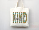 Kindness Tote Bag Canvas Womens Tote For Her Cute Tote Bag Reusable Bag Grocery Tote Shopper Aesthetic Tote Everyday Tote Eco Friendly Bag