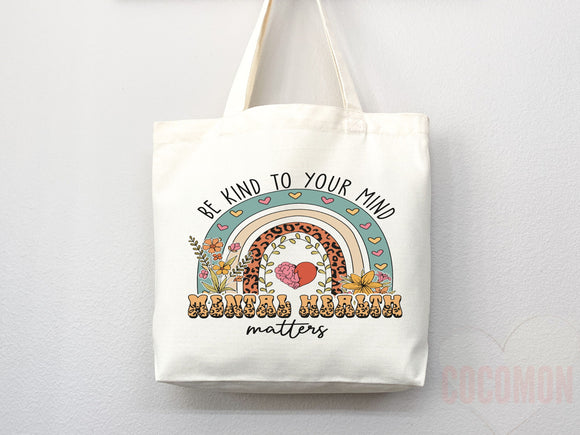 Kindness Tote Bag Canvas Womens Tote For Her Cute Tote Bag Reusable Bag Grocery Tote Shopper Aesthetic Tote Everyday Tote Eco Friendly Bag