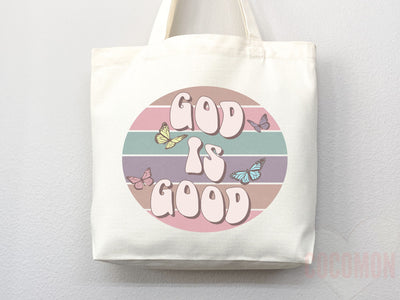 Faith Tote Bag Christian Tote Bag Canvas Gift Religious Gift Scripture Gift Bible Verse Christian Girl Gift Church Gift School Tote Shopper