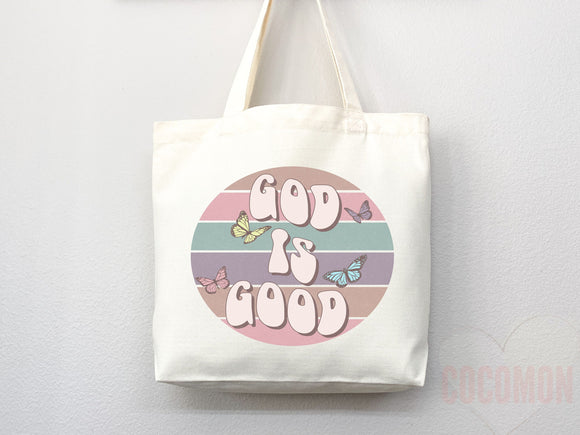 Faith Tote Bag Christian Tote Bag Canvas Gift Religious Gift Scripture Gift Bible Verse Christian Girl Gift Church Gift School Tote Shopper