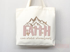 Christian Faith Tote Bag — Personalized Gift (005)