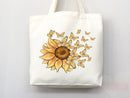 Floral Tote Flower Bag Gift for Floral Lover Flower Lover Gift Bag Womens Tote for Her Cute Tote Bag Reusable Bag Eco Friendly Tote Shopper