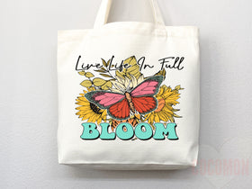 Wildflower Tote Bag — Gift (004)