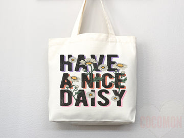 Floral Tote Flower Bag Gift for Floral Lover Flower Lover Gift Bag Womens Tote for Her Cute Tote Bag Reusable Bag Eco Friendly Tote Shopper