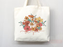 Floral Tote Flower Bag Gift for Floral Lover Flower Lover Gift Bag Womens Tote for Her Cute Tote Bag Reusable Bag Eco Friendly Tote Shopper