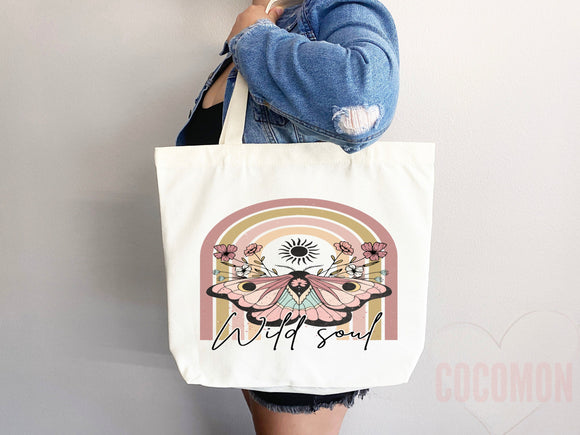 Floral Tote Flower Bag Gift for Floral Lover Flower Lover Gift Bag Womens Tote for Her Cute Tote Bag Reusable Bag Eco Friendly Tote Shopper