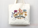 Floral Tote Flower Bag Gift for Floral Lover Flower Lover Gift Bag Womens Tote for Her Cute Tote Bag Reusable Bag Eco Friendly Tote Shopper