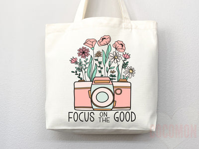 Floral Tote Flower Bag Gift for Floral Lover Flower Lover Gift Bag Womens Tote for Her Cute Tote Bag Reusable Bag Eco Friendly Tote Shopper