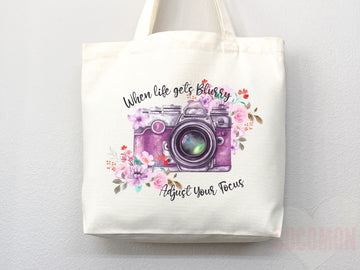 Floral Tote Flower Bag Gift for Floral Lover Flower Lover Gift Bag Womens Tote for Her Cute Tote Bag Reusable Bag Eco Friendly Tote Shopper