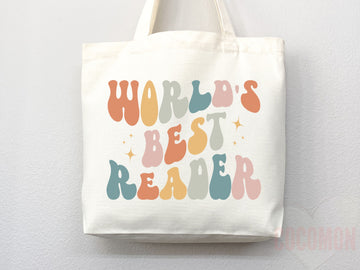 Book Lovers Tote School Bag Gift for Book Lover Gift For Bookworms Gift For Teachers Readers' Tote Library Tote Shopper Women's Tote for Her