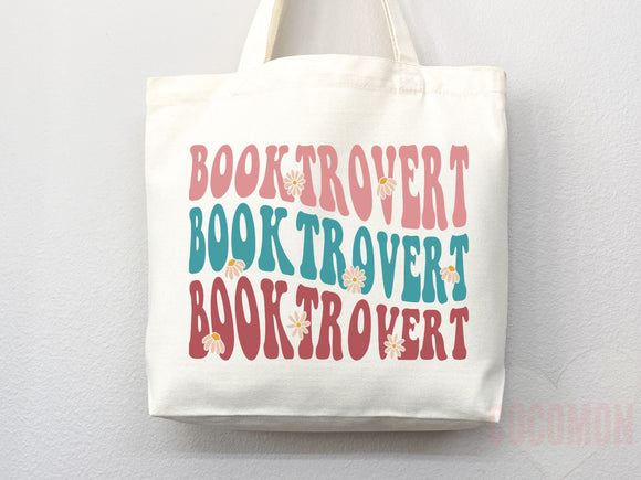 Book Lovers Tote School Bag Gift for Book Lover Gift For Bookworms Gift For Teachers Readers' Tote Library Tote Shopper Women's Tote for Her