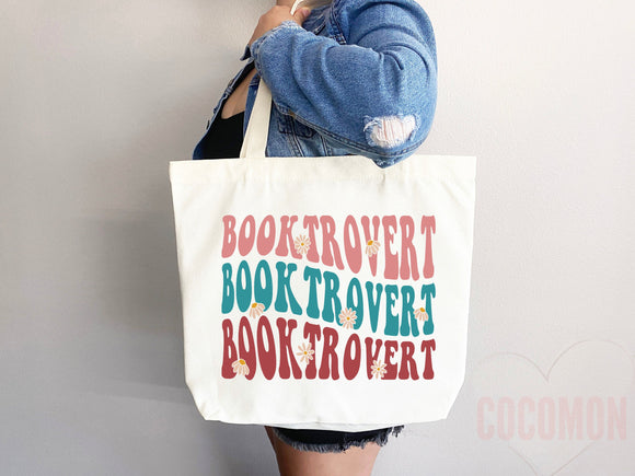 Book Lovers Tote School Bag Gift for Book Lover Gift For Bookworms Gift For Teachers Readers' Tote Library Tote Shopper Women's Tote for Her