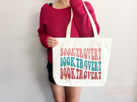 Book Lovers Tote School Bag Gift for Book Lover Gift For Bookworms Gift For Teachers Readers' Tote Library Tote Shopper Women's Tote for Her