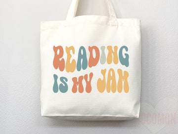 Book Lovers Tote School Bag Gift for Book Lover Gift For Bookworms Gift For Teachers Readers' Tote Library Tote Shopper Women's Tote for Her