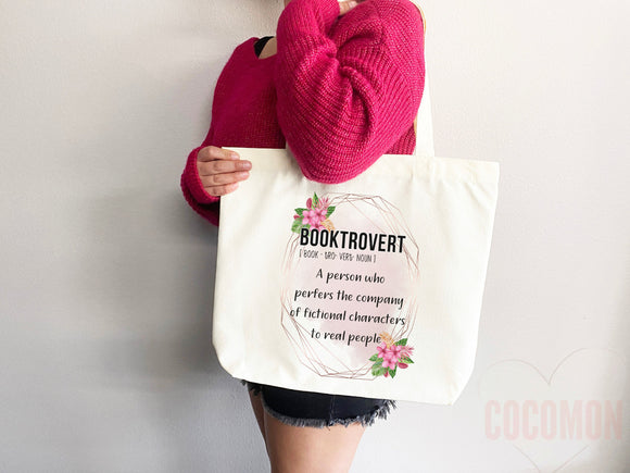 Book Lovers Tote School Bag Gift for Book Lover Gift For Bookworms Gift For Teachers Readers' Tote Library Tote Shopper Women's Tote for Her