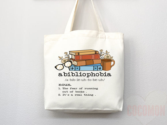 Book Lovers Tote School Bag Gift for Book Lover Gift For Bookworms Gift For Teachers Readers' Tote Library Tote Shopper Women's Tote for Her