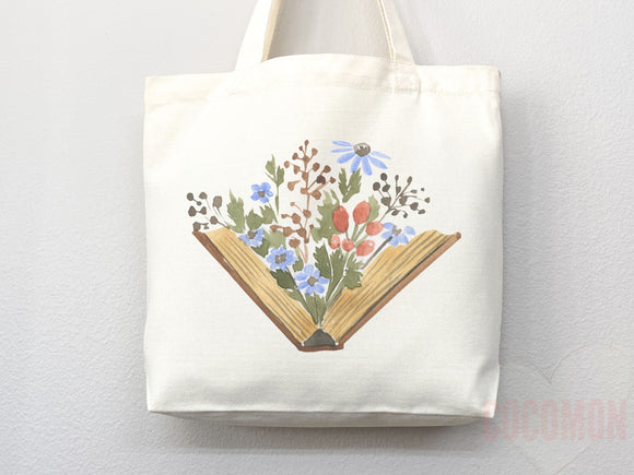 Book Lovers Tote School Bag Gift for Book Lover Gift For Bookworms Gift For Teachers Readers' Tote Library Tote Shopper Women's Tote for Her