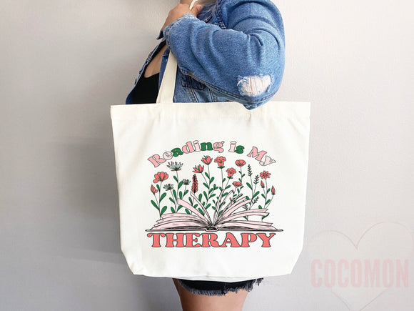 Book Lovers Tote School Bag Gift for Book Lover Gift For Bookworms Gift For Teachers Readers' Tote Library Tote Shopper Women's Tote for Her