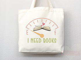 Book Lover Tote Bag — Book Lover Gift (050)