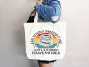 Book Lovers Tote School Bag Gift for Book Lover Gift For Bookworms Gift For Teachers Readers' Tote Library Tote Shopper Women's Tote for Her