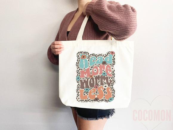 Book Lovers Tote School Bag Gift for Book Lover Gift For Bookworms Gift For Teachers Readers' Tote Library Tote Shopper Women's Tote for Her