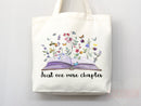 Book Lovers Tote School Bag Gift for Book Lover Gift For Bookworms Gift For Teachers Readers' Tote Library Tote Shopper Women's Tote for Her