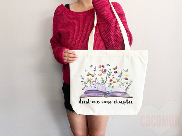 Book Lovers Tote School Bag Gift for Book Lover Gift For Bookworms Gift For Teachers Readers' Tote Library Tote Shopper Women's Tote for Her