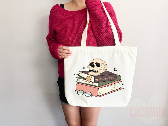 Book Lovers Tote School Bag Gift for Book Lover Gift For Bookworms Gift For Teachers Readers' Tote Library Tote Shopper Women's Tote for Her