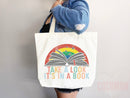 Book Lovers Tote School Bag Gift for Book Lover Gift For Bookworms Gift For Teachers Readers' Tote Library Tote Shopper Women's Tote for Her