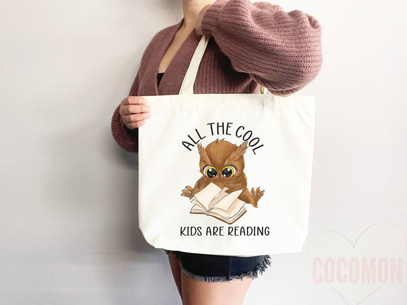 Book Lovers Tote School Bag Gift for Book Lover Gift For Bookworms Gift For Teachers Readers' Tote Library Tote Shopper Women's Tote for Her