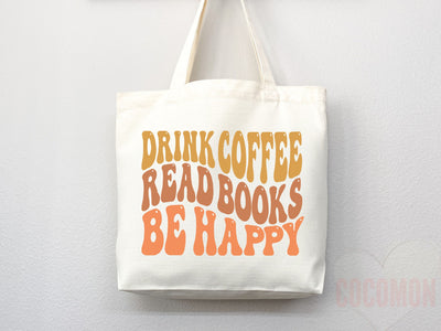 Book Lovers Tote School Bag Gift for Book Lover Gift For Bookworms Gift For Teachers Readers' Tote Library Tote Shopper Women's Tote for Her