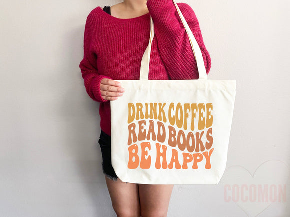Book Lovers Tote School Bag Gift for Book Lover Gift For Bookworms Gift For Teachers Readers' Tote Library Tote Shopper Women's Tote for Her
