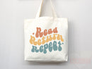 Book Lovers Tote School Bag Gift for Book Lover Gift For Bookworms Gift For Teachers Readers' Tote Library Tote Shopper Women's Tote for Her
