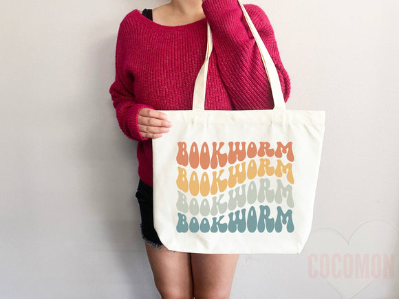 Book Lovers Tote School Bag Gift for Book Lover Gift For Bookworms Gift For Teachers Readers' Tote Library Tote Shopper Women's Tote for Her