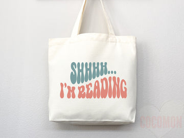 Book Lovers Tote School Bag Gift for Book Lover Gift For Bookworms Gift For Teachers Readers' Tote Library Tote Shopper Women's Tote for Her