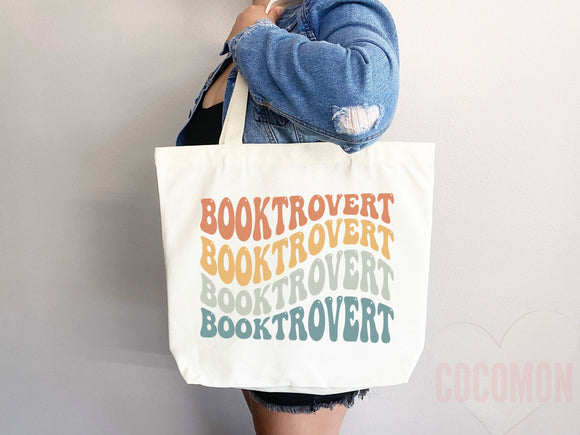 Book Lovers Tote School Bag Gift for Book Lover Gift For Bookworms Gift For Teachers Readers' Tote Library Tote Shopper Women's Tote for Her