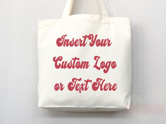 Customized Tote Bag Custom Logo Custom Text Tote Bag Bulk Custom Tote Bag Custom Tote Shopper Custom Gift For Her Personalized Gift For Her