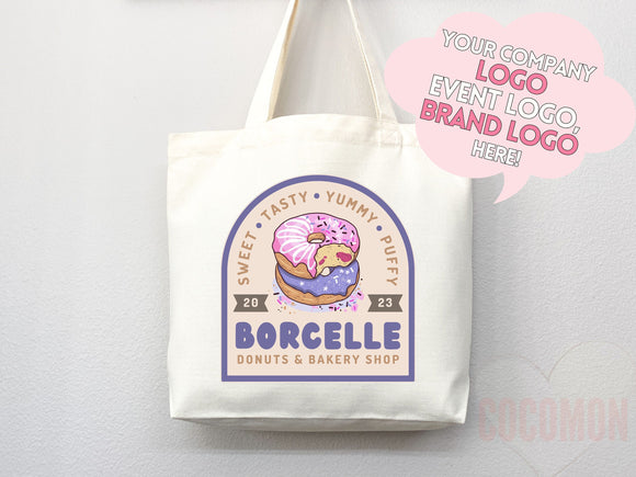 Customized Tote Bag Custom Logo Custom Text Tote Bag Bulk Custom Tote Bag Custom Tote Shopper Custom Gift For Her Personalized Gift For Her
