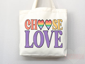 Pride Tote Bag LGBT Pride Tote LGBTQ Pride Bag Gift for Her Trans Pride Tote Shopper Women's Tote Lesbian Pride Gift Gay Pride Cute Tote Bag